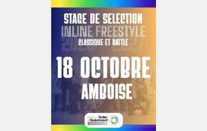 Sélections équipe régionale inline freestyle slalom